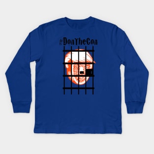 Don the Con - Front Kids Long Sleeve T-Shirt